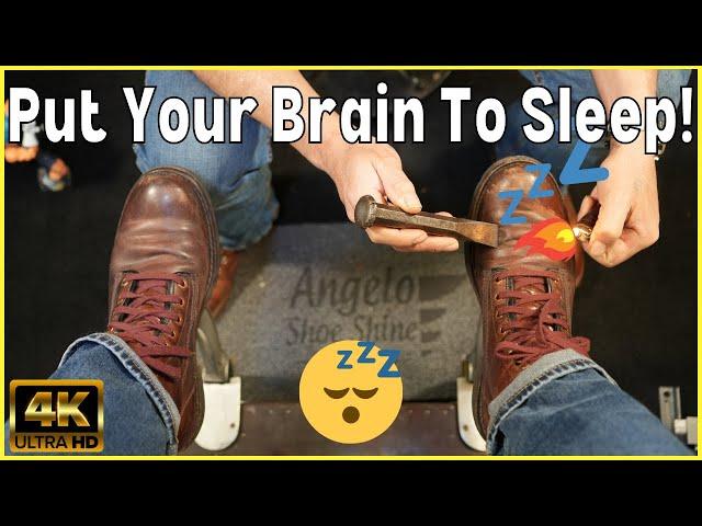 Put Your Brain To Sleep! | Angelo Shoe Shine ASMR