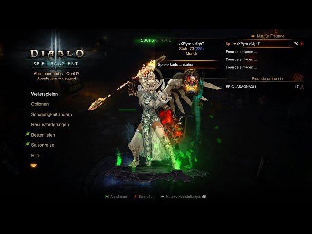 Diablo3 [RoS] Monk - Season11