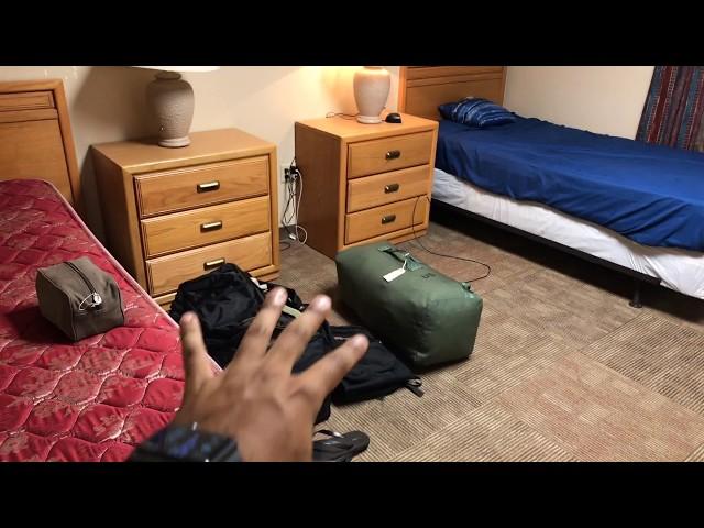 KEESLER AFB, DORM TOUR!!! (2017)