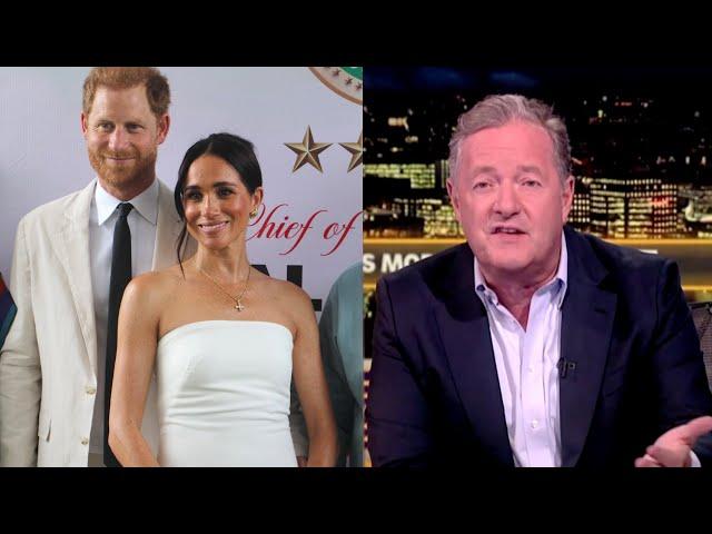 Piers Morgan SLAMS Harry & Meghan as ‘Renegade Royal Family' After Nigeria Trip