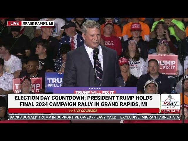 FULL SPEECH: Congressman Bill Huizenga Delivers Remarks in Grand Rapids, MI