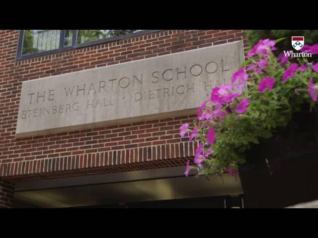 Campus Tour of the Wharton School in Philadelphia