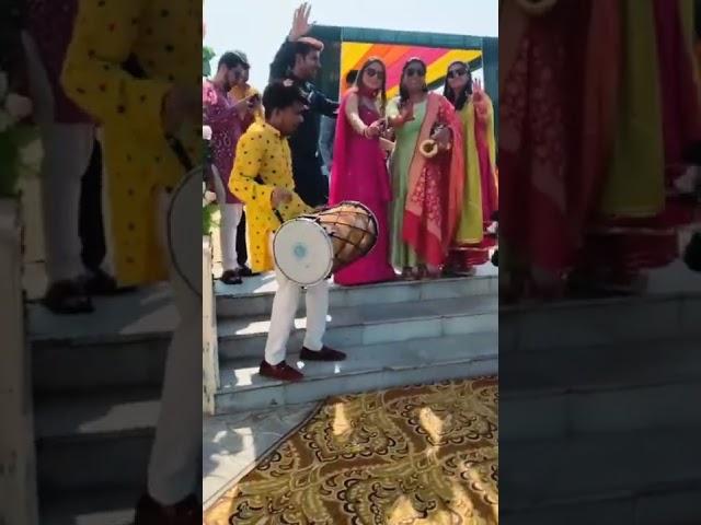 @sunil bhatt #dholi from #hisar #wedding opan booking  9992531419 jai mata dee 