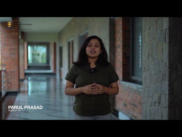 Student Testimonial for PGDM Marketing at IMT Hyderabad- Parul Prasad
