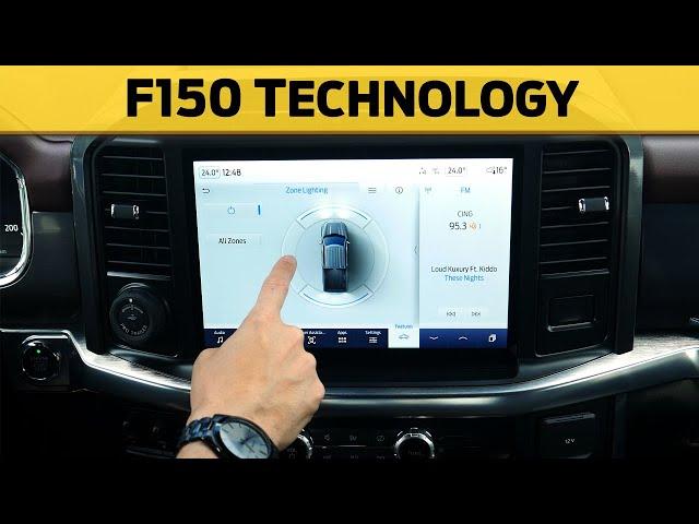 Ford F150 Sync 4 (2021 - 2024 models) | Android Auto, Apple CarPlay, Navigation and more!