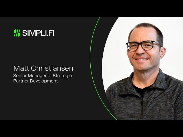 Simpli.fi Stories | Matt Christiansen, Sr. Manager of Strategic Partner Development