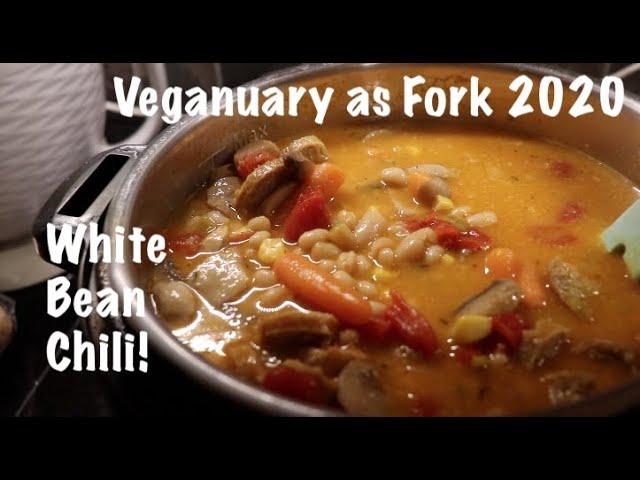 White Bean Chili! Veganuary as Fork 2020!