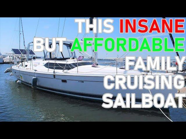 This INSANE but AFFORDABLE family cruising sailboat  - Ep 217 - Lady K Sailing