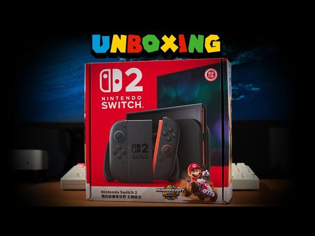 ASMR unboxing - Nintendo Switch 2!