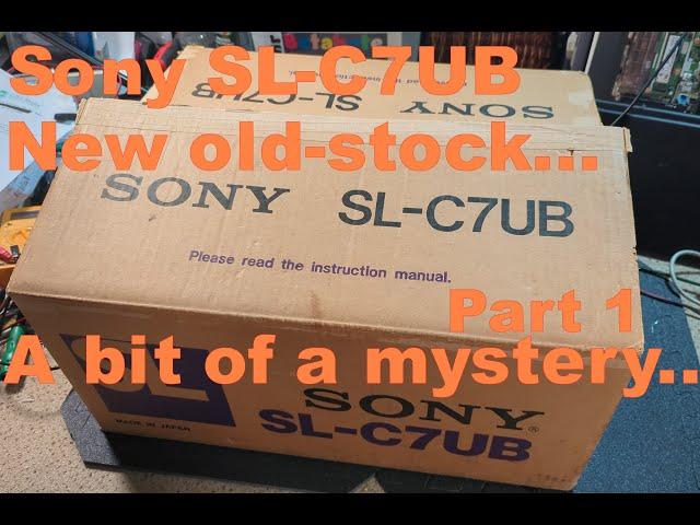 Sony SL-C7 Betamax - New old stock from 1980! Part 1