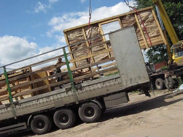 Демонтаж и монтаж каркасного дома от Стройка+
