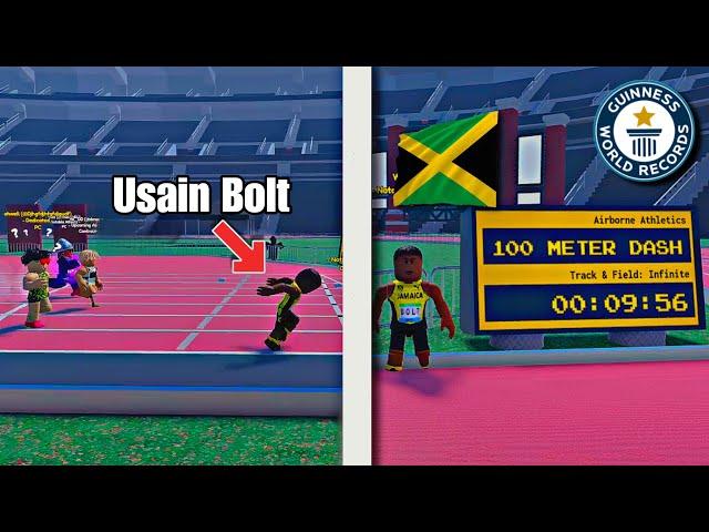 Usain Bolt On Roblox Track & Field Is NOT Fair