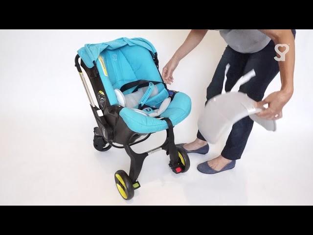 Doona Car Seat (How To Use) - How to Remove Infant Insert & Head Support