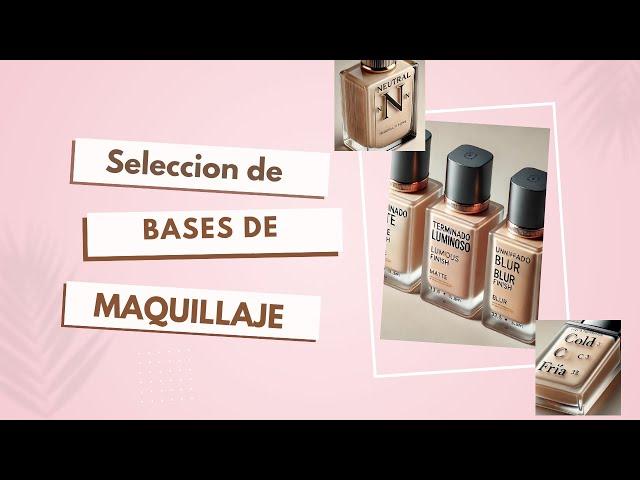 BASES DE MAQUILLAJE | auroramakeup