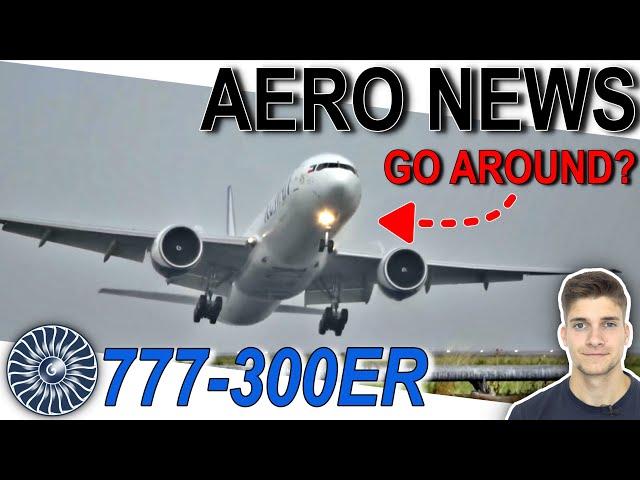 Was ist hier passiert? 777 Landung in Amsterdam! AeroNews