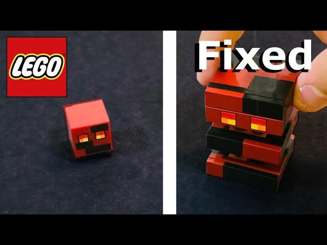 I Fixed MINECRAFT Nether LEGO Sets…