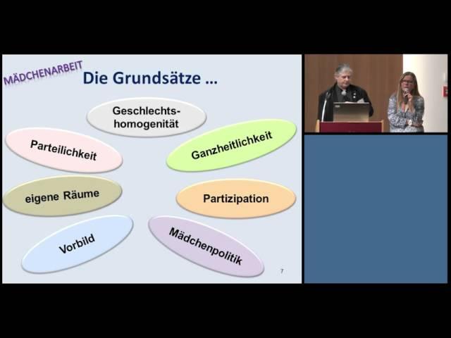 Claudia Wallner & Michael Drogand-Strud: Eröffnungsvortrag "Mädchenarbeit* und Buben*arbeit"