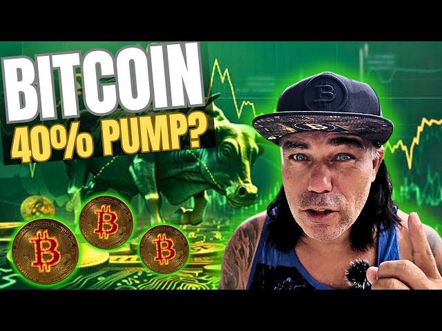 BITCOIN, 40% PUMP SOON???