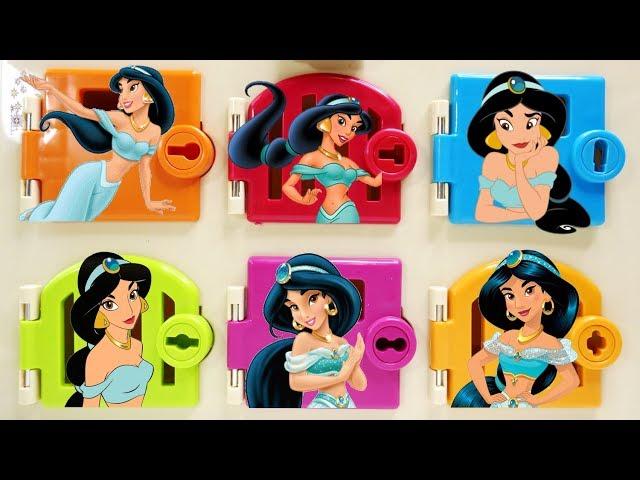 JASMINE Trapped Doors Disney Aladdin Princess Surprises