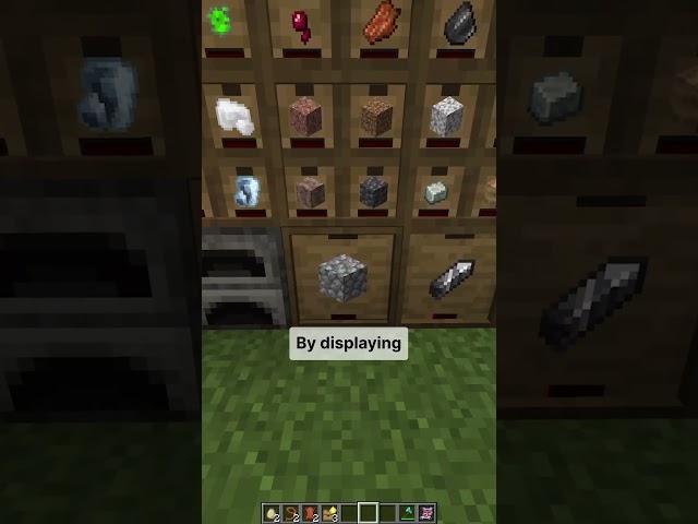 The mod to fix your storage issues #minecraft #moddedminecraft #gaming #minecraftshorts #modding