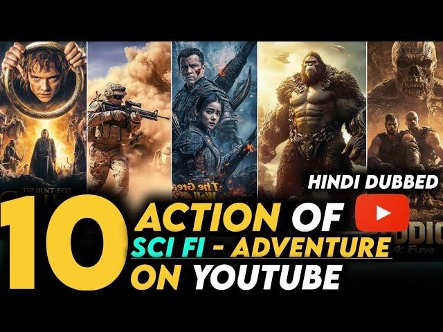 Top 10 New Hollywood Action Adventure Fantasy Movies On Youtube In Hindi | 2024 Hollywood Movies