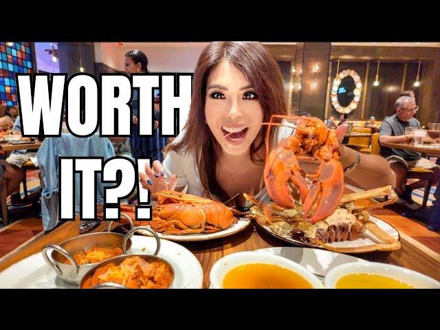 ALL YOU CAN EAT Lobster Buffet in Las Vegas (Worth it?) 