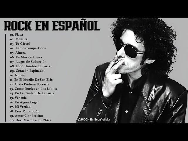 Enrique Bunbury, Caifanes, Enanitos Verdes, Maná, Soda Estereo Rock in Spanish from the 80s and 90s