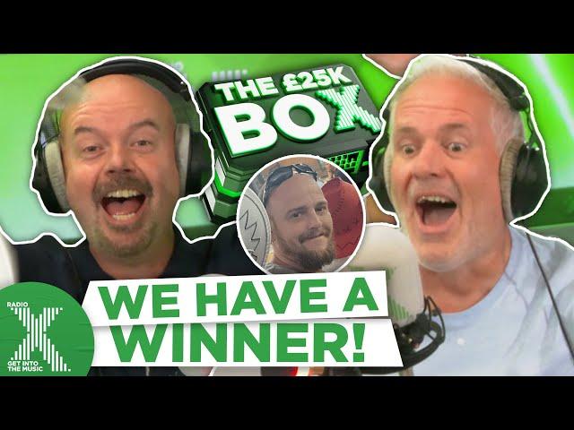 The £25,000 Box has been WON! | The Chris Moyles Show | Radio X