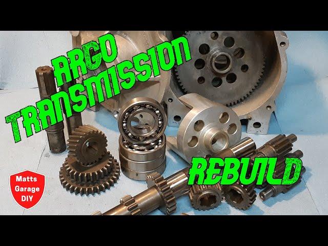 Argo Transmission Rebuild