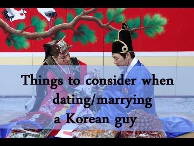 Things to consider when dating/marrying a Korean guy