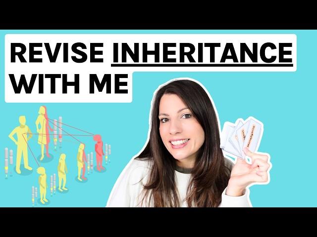 Inheritance for A-level Biology:  Revise inheritance to prepare for a test.