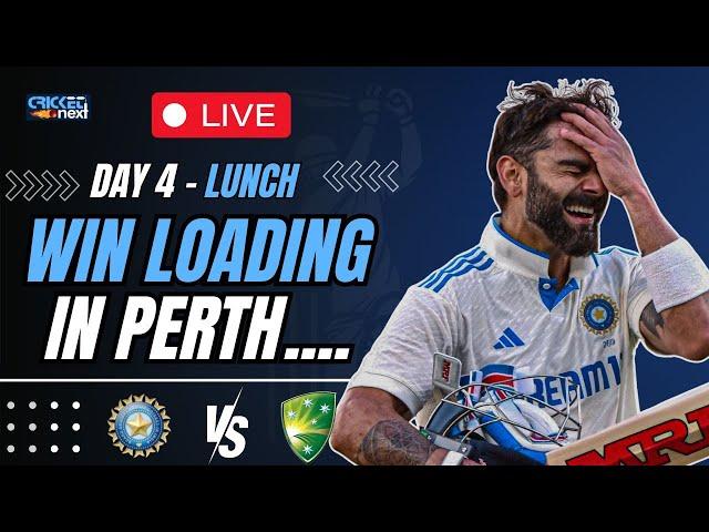 IND vs AUS, Day 4 - LUNCH: India Inching Closer To Victory in Perth | #BGT #INDvsAUS