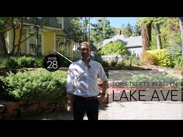 Vlog #28: Top Streets in Aspen-Lake Ave | Aspen Real Estate