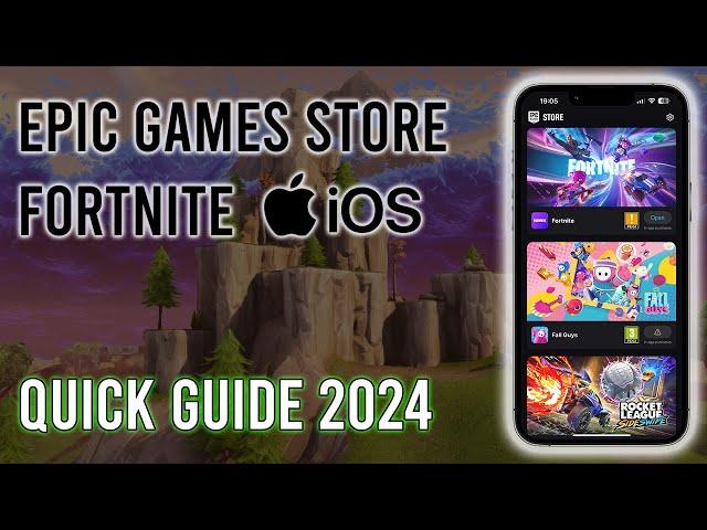 How to Install Epic Games Store & Fortnite on IOS