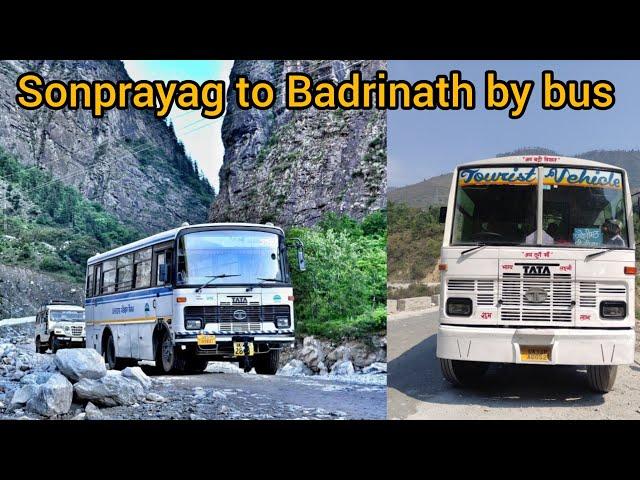 Sonprayag to Badrinath by bus | Sonprayag to Badrinath bus service | Sonprayag to Badrinath