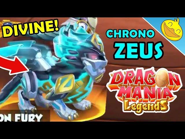 Divine CHRONO ZEUS DRAGON Gameplay! Divine Battle + CHRONO PANGU?! (I hope) - DML #1132