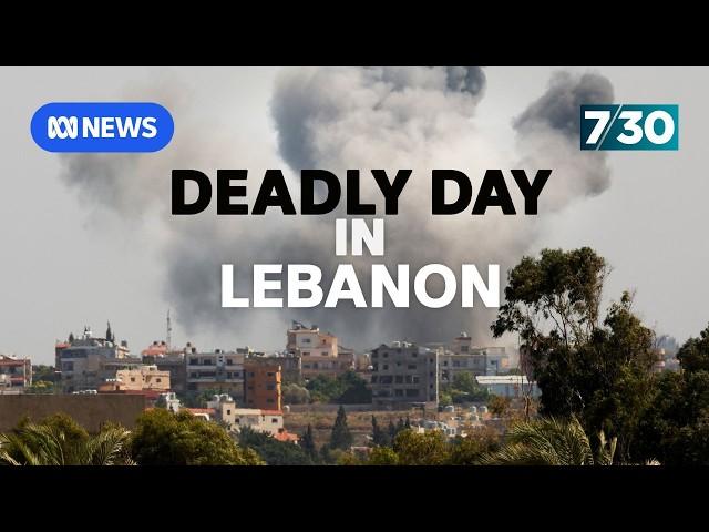 Ground invasion of Lebanon ‘might be next step’, says Lebanese minister | 7.30