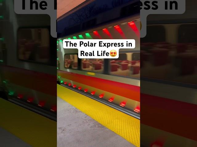 Real Life Polar Express #shorts #lifestyle #christmas #nyc #travel #trending #jwj #explore