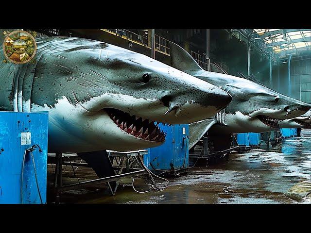 Shark processing process in the factory | Processing Factory