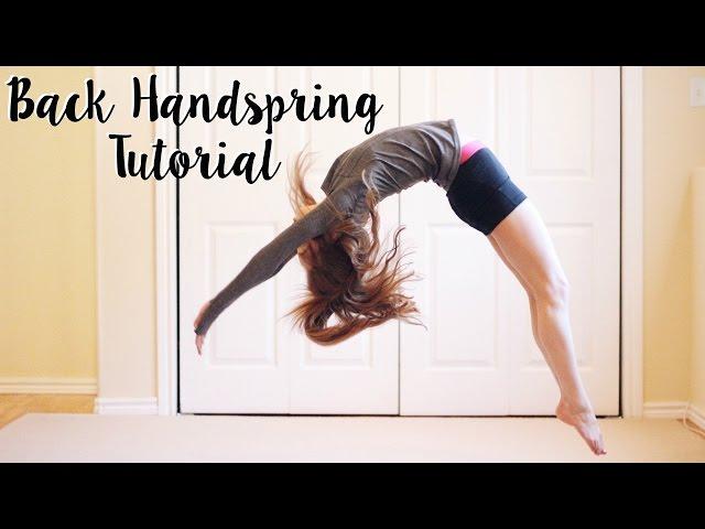 How to do a Back Handspring