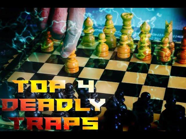 Top 4 Deadly traps | Chess Guide #1 | BKGT Gaming