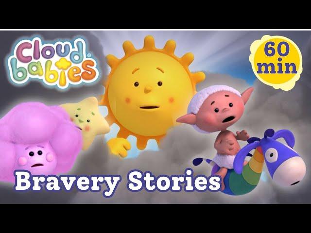 A Big Storm Is Coming  ️ Learn To Be Brave With The Cloubabies | Relaxing Stories For Kids