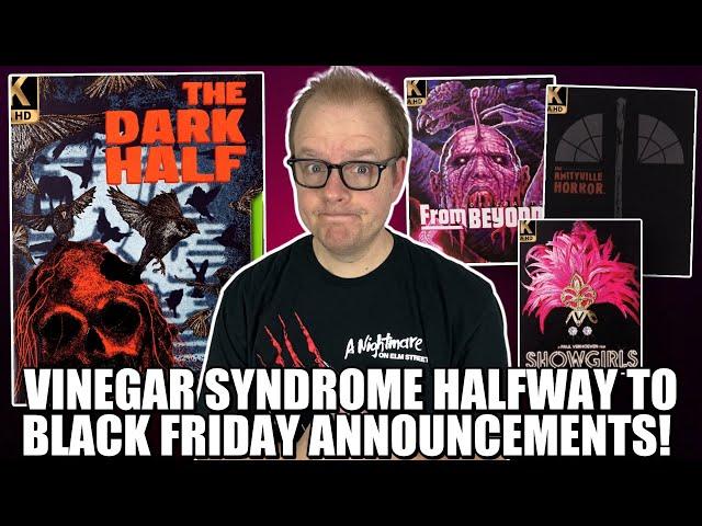 HUGE 4K Titles BACK In Stock And The DARK Half On 4K! | Vinegar SYNDROME Sale Announcements!