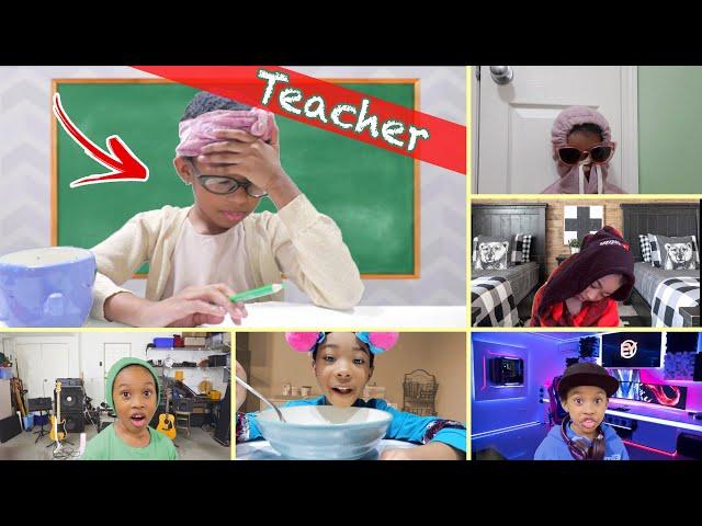 School Online Classes Be Like w/ Sekora & Sefari | Pretend Play Skit