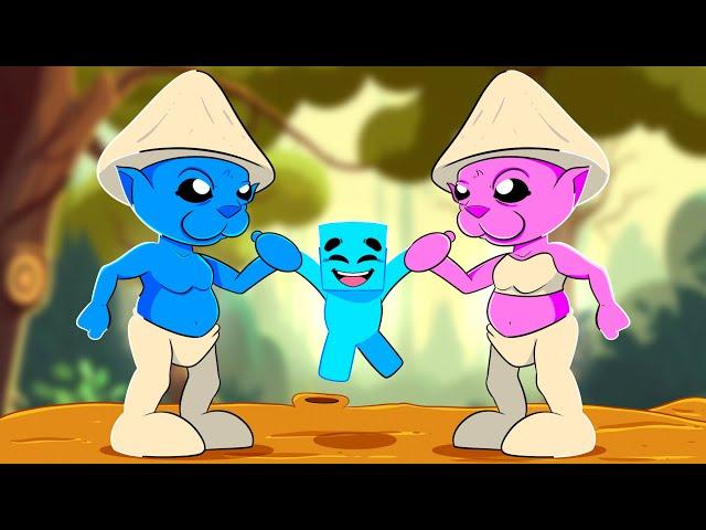 Fui Adotado Pela Família SmurfCat!