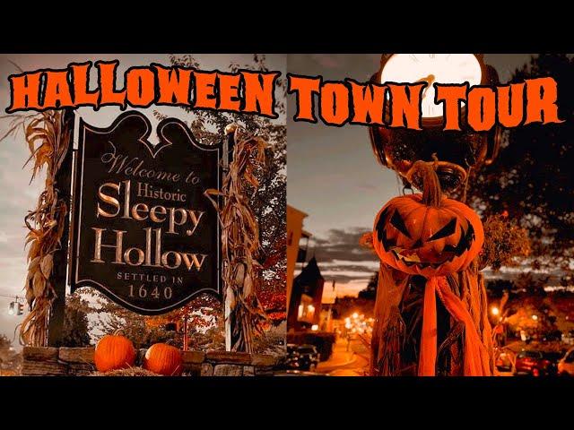 VISIT SLEEPY HOLLOW, NY  A Real Halloween Town Tour | Historic Haunts & Tarrytown Halloween Parade