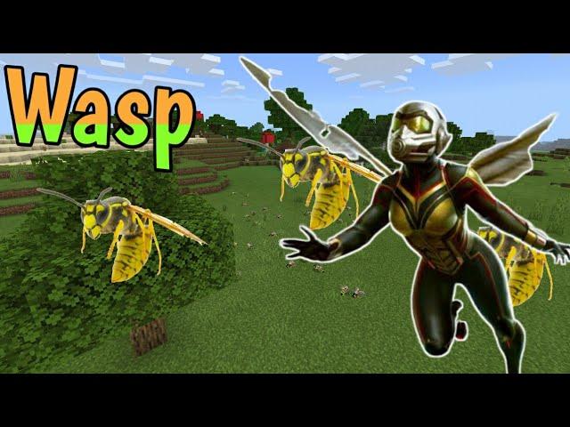 How to summon Wasp in Minecraft Pe