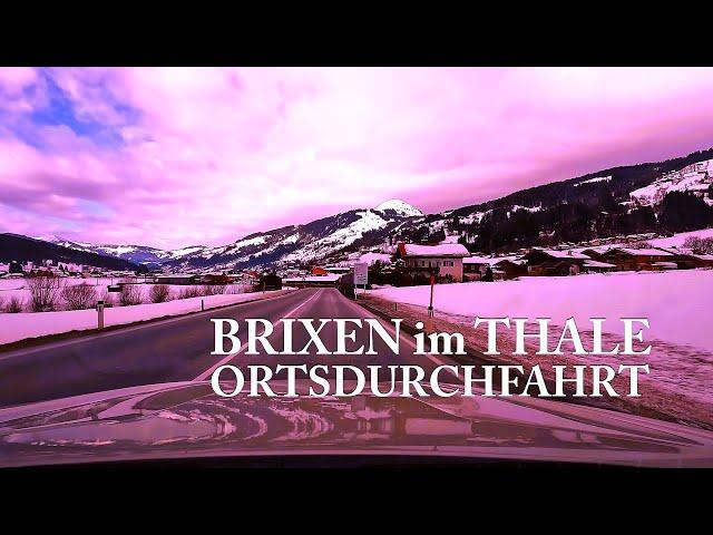 Ortsdurchfahrt Brixen im Thale