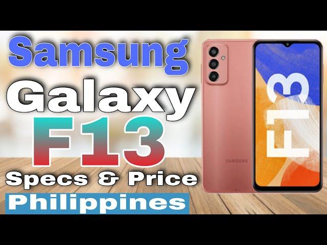 Samsung Galaxy F13 Specs & Price | Philippines