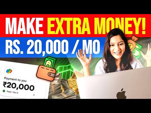 Earn ₹𝟮𝟬,𝟬𝟬𝟬 Pocket Money Online for Students 𝐖𝐢𝐭𝐡𝐨𝐮𝐭 Investment  Make Money Online